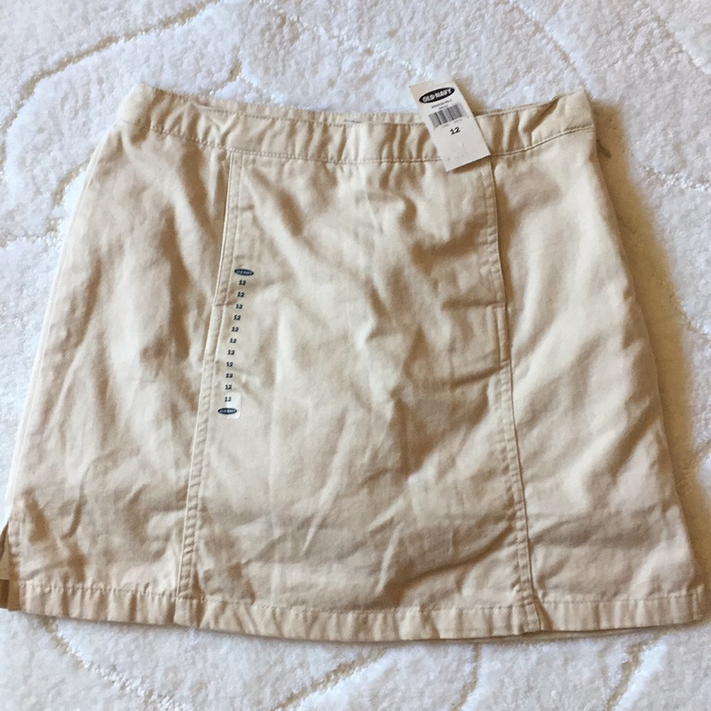 NWT Old Navy Tan Skort Size 12